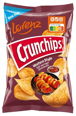 Obrázek produktu pro Crunchips 310465 Crunchips Western Style Chips 150,0 g
