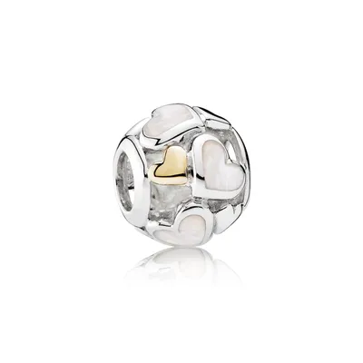Produktbild von Pandora 791879MOP Charm Zarte Herzen