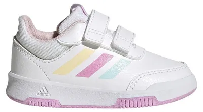 Produktbild von adidas Tensaur Hook And Loop Cloud White Almost Blue Bliss Lilac (TD) - EU 25.5