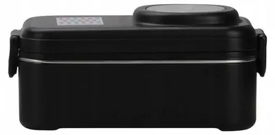 Produktbild von Uzspace Lunch Box 8022 Lunchbox 600ml Edelstahl schwarz