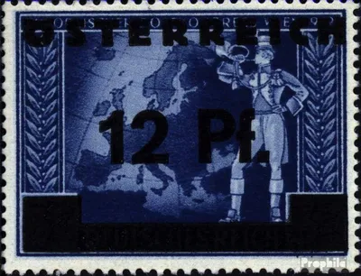 Produktbild von Briefmarken Österreich 1945 Mi 667 Gefälligkeitsentwertung gestempelt Aufdruckausgabe