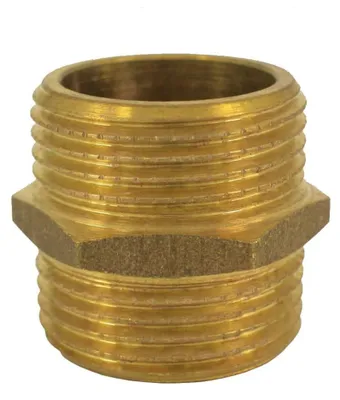 Immagine prodotto di Raccordo Ottone, Nipplo Doppio 3/8" AG
