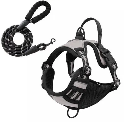Immagine prodotto di Pettorina per cani Anti-trek in grigio