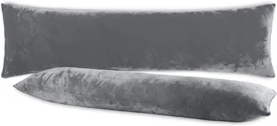Immagine prodotto di Cuscino decorativo BaSaTex in cashmere, ideale per chi dorme sul fianco, anche come cuscino allattamento, dimensioni 40 x 145 cm