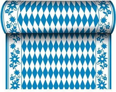 Produktbild von Papstar 84495, Rechteckig, Blau, Weiß, Zellulose, 400 mm, 24000 mm, 1 Stück(e)
