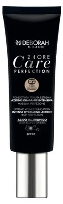 Produktbild von Deborah 24 Ore Care Perfection Hydratisierend Flüssige Grundierung 02 Beige SPF 20 30 ml *Tester