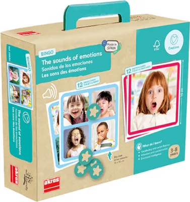 Produktbild von Ausdruck von Gefühlen - ein Bingospiel / Akros