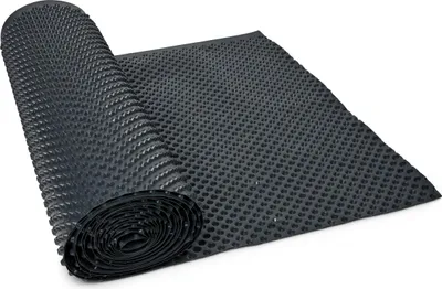 Produktbild von Garronda Noppenfolie HDPE mit hoher Druckfestigkeit – Mauerschutz und Bauwerksabdichtung – Drainagebahn für Keller, Grundmauern, Hochbeet, Wurzelschutz 1 m x 10 m GD-0160