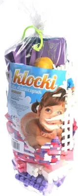 Zdjęcie produktu dla Klocki dla dziewczynek 130 elementów Bagiński