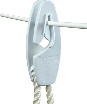Produktbild von Fastfender Sail Doppelpack Fenderhalter für Reling Segelboot : Weiß