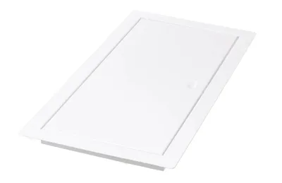 Zdjęcie produktu dla Drzwi rewizyjne Klapa rewizyjna do suchej zabudowy metalowa Drzwi serwisowe Białe Zamknięcie zatrzaskowe 15x25cm