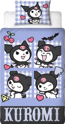Produktbild von Hello Kitty - "Rebel" Bettwäsche AG4096 (Einzelbett) (Blau)
