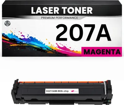 Produktbild von Toner kompatibel für HP W2213A(207A) Color LaserJet Pro M255dw/M282/283fdw in Magenta