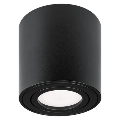 Produktbild von MasterLED Deckenleuchte Aufbauspot Schwarz GU10 Rund Schwenkbar Deckenstrahler