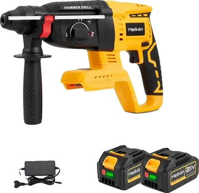 Produktbild von Elektrischer Schlagbohrer, bürstenloser Motor, 4 Arbeitsmodi, 2XBattery Set-A