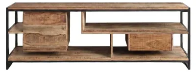 Produktbild von SHELF Lowboard mit 1 Tür / 1 Schublade / 5 Ablagen