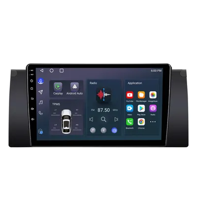 Zdjęcie produktu dla Autoradio 32GB do BMW E53 X5 od 1999 2Din Android Radio Carplay Navi WIFI DSP GPS DAB Bluetooth