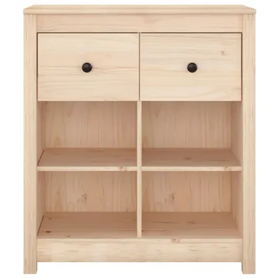 Image de vidaXL Buffet 70x35x80 cm pin massif