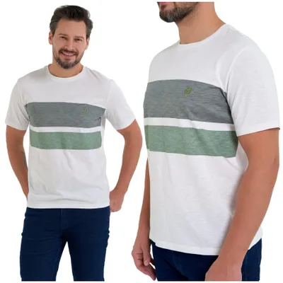 Immagine prodotto di Maglietta - Maglietta da uomo taglia XXL - Maglietta in cotone multicolore - Maglietta a maniche corte - Maglietta con ricamo