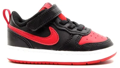 Produktbild von Nike Court Borough Low 2 Black University Red (TD) - EU 21