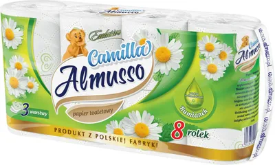 Zdjęcie produktu dla Almusso Camilla Papier toaletowy 8 rolek