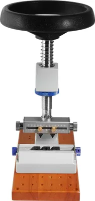 Produktbild von Gehäuseöffner mit Handrad, Edelstahl/Holz, silberfarben/schwarz