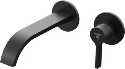 Imagen del producto de Grifo monomando de la serie Steinberg 280, para lavabo de pared, con una distancia de salida de 21,5 cm