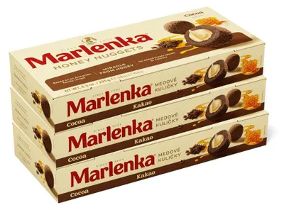 Produktbild von Triopack MARLENKA Kakao-Honigkugeln 3 x 235 g