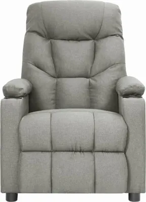 Produktbild von vidaXL Relaxsessel Hellgrau Stoff
