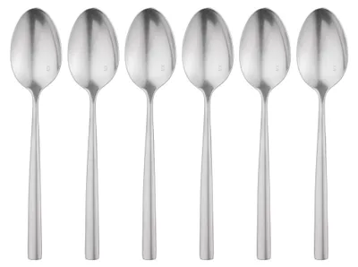 Produktbild von Tafellöffel Set 6 Stück SU ANTIQUE Edelstahl 18/10 silbern - Verlo