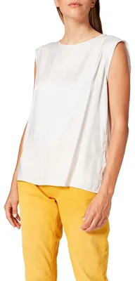 Produktbild von Marc O'Polo Denim Damen 843095040077 Bluse, Beige (Shiny Beige 167), Small