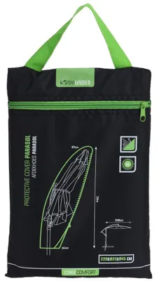 Produktbild von ProGarden Schutzhülle für Ampelschirm 25x45x220 cm Schwarz