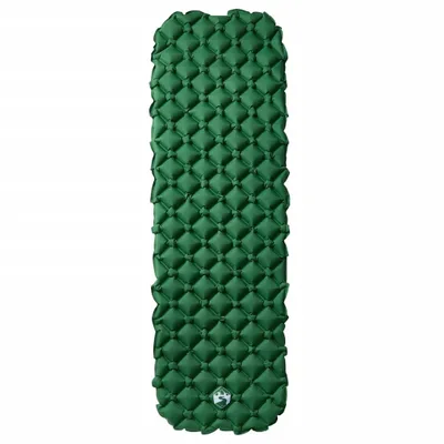 Immagine prodotto di Materasso da Campeggio Gonfiabile 1 Persona Verde 190x58x6 cm