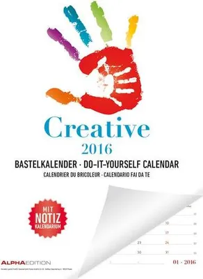 Produktbild von Mal- und Bastelkalender 2016