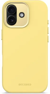 Immagine prodotto di Custodia MagSafe per Apple iPhone 17 - Posteriore in silicone Decoded - Yuma Yellow