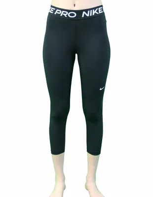 Produktbild von Nike W Np 365 Tight Crop 013 Black/White M