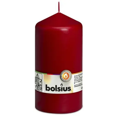 Zdjęcie produktu dla BOLSIUS Stumpenkerze 15x7,8cm altrot