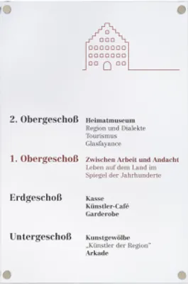 Produktbild von Türschild,Galerie, 420 x 297 mm, DIN A3, 1 Stk.
