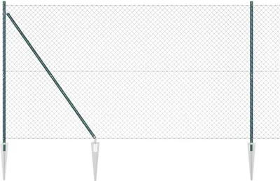 Immagine prodotto di vidaXL Recinzione in filo saldato con punte 25 x 1,5 m (L x A)
