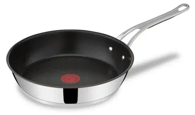 Productafbeelding van Tefal Jamie Oliver E30606, universele pan, roestvrij staal, roestvrij staal, titanium coating, 210 °C, temperatuurindicator