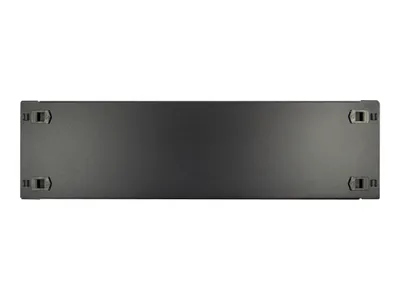 Obrázek produktu pro Inter-Tech Blindplatte - Schwarz, RAL 9005 - 3U - 48.3 cm (19")