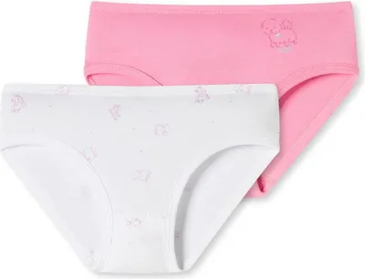 Produktbild von Schiesser Kleinkinder Mädchen 2PACK Hüftslips PAK sortiert 7 092