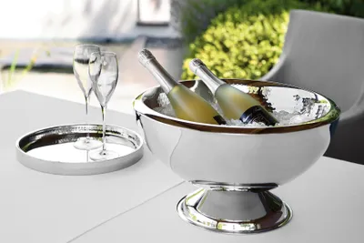 Produktbild von Fink KALAS/Punchbowl,gehämmert,Edelst./D.43cm,H.25cm 105001