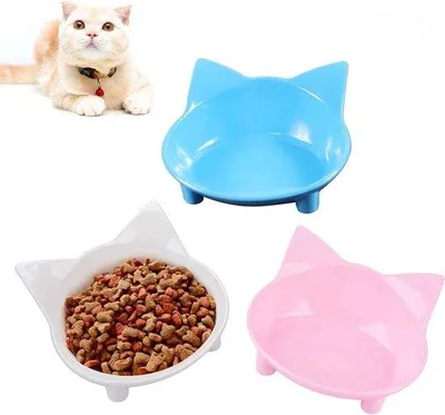 Produktbild von Famanu Futterstation für Katzen aus Edelstahl - erhöht, kippsicher