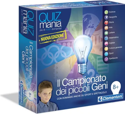 Obrázek produktu pro Clementoni 12990, Stolní hra, Vědomostní hra, 8 rok/roky, Rodinná hra
