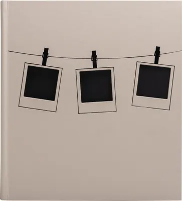 Produktbild von Exacompta Fotoalbum, 60 schwarze Seiten, Polaroid - Rosa - 16525E