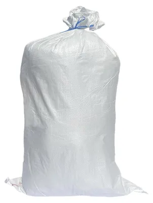 Produktbild von 100x Schwerlastsack Gewebesack Hochwassersack Getreidesack Lagersack PP mit rotem Streifen 500 x 800 mm 30 kg weiss