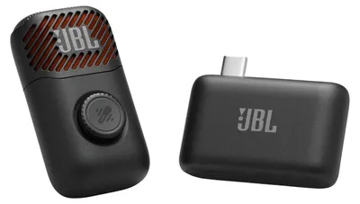 Produktbild von JBL Easy Sing Mic Mini KI-Mikrofon mit Vocal-Removal in Echtzeit, Schwarz