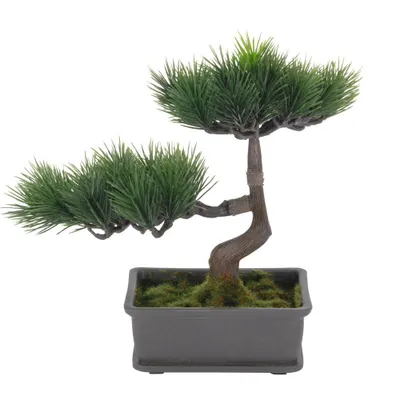 Immagine prodotto di Progarden | Piante artificiali - Bonsai - 23 cm - Verde - Decorative per la casa e il giardino