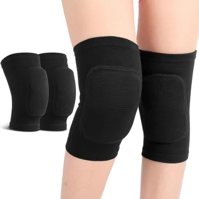 Produktbild von Knieschutz - Sport Knie - Aktivsport - Fettschwammschutz - Universalgröße - Schwarz